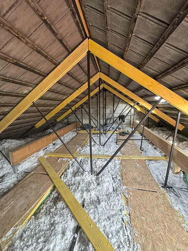 chantier a huetre - realisations - proche orleans - ck combles - photo 2